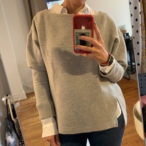 Elevated casual sweatshirt